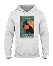 Drink Wine and know many things Hooded Sweatshirt thumbnail