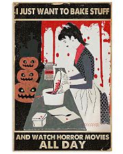 I Just Want To Bake Stuff 11x17 Poster front