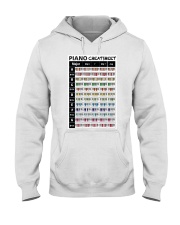 Piano Chords Cheatsheet Hooded Sweatshirt tile