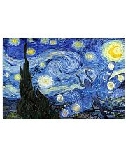 Dragonfly Starry Night 17x11 Poster front