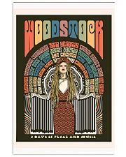 Woodstock Festival 11x17 Poster front