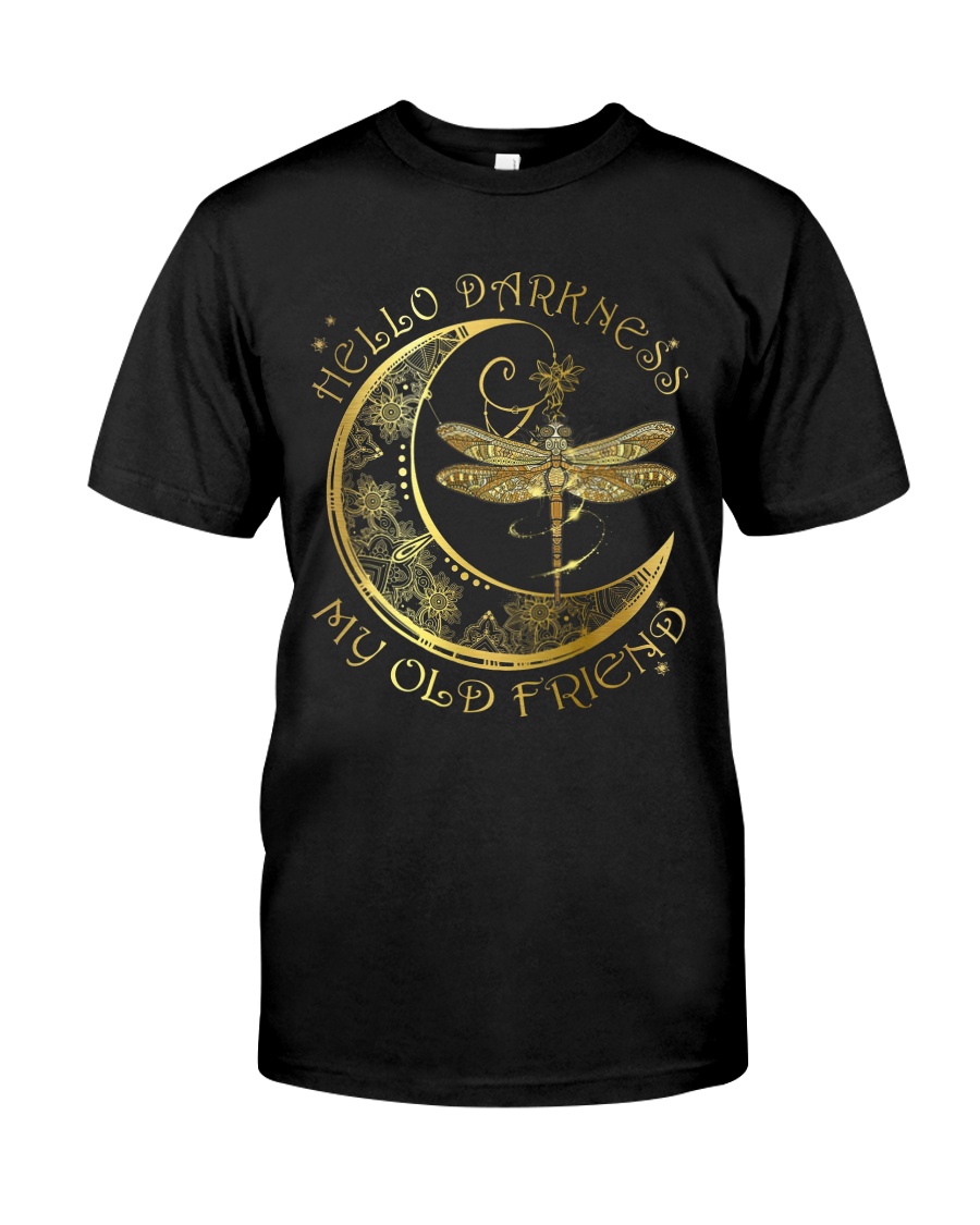 Sparkling Darkness Dragonfly Classic T-Shirt