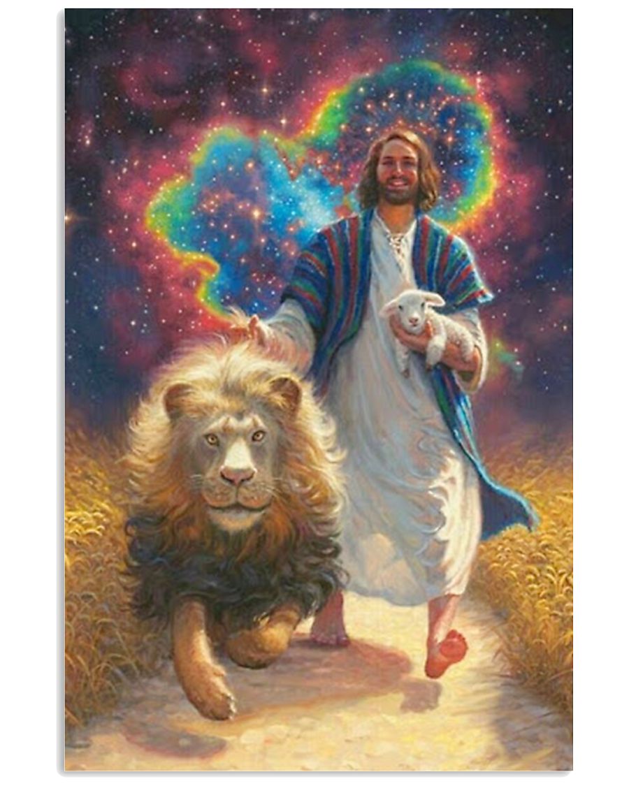 Hippie Jesus 16x24 Poster