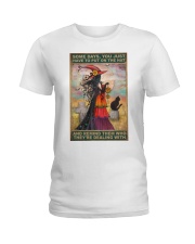 Remind Them Who They're Dealing With Ladies T-Shirt thumbnail