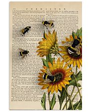 Sunflower Bee 11x17 Poster front