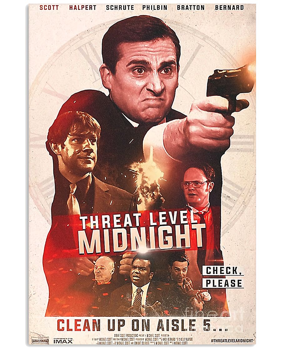 Midnight Office 16x24 Poster