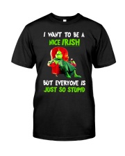Grinch Irishman Classic T-Shirt front