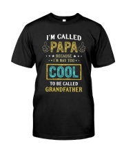 Papa Cool Classic T-Shirt front