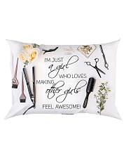 Barber poster Rectangular Pillowcase tile