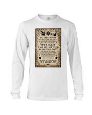 In This House We Roll For Initiative Long Sleeve Tee thumbnail