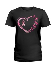 Breast Cancer Cannot Win Ladies T-Shirt tile