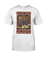 Too Many Books Classic T-Shirt thumbnail