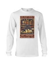 Too Many Books Long Sleeve Tee thumbnail