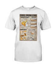 Corgi Knowledge Classic T-Shirt thumbnail