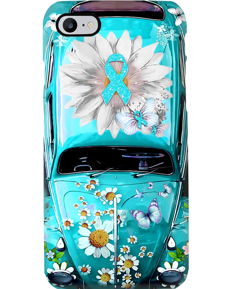 Be Positive Vw Bug Phone Case