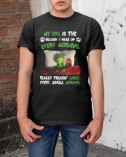 My Dog Is The Reason Classic T-Shirt apparel-classic-tshirt-lifestyle-31