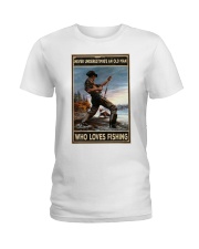 I Love Fishing Ladies T-Shirt thumbnail
