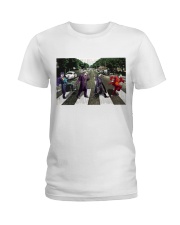 Jocker Abbey Road Parody Ladies T-Shirt tile