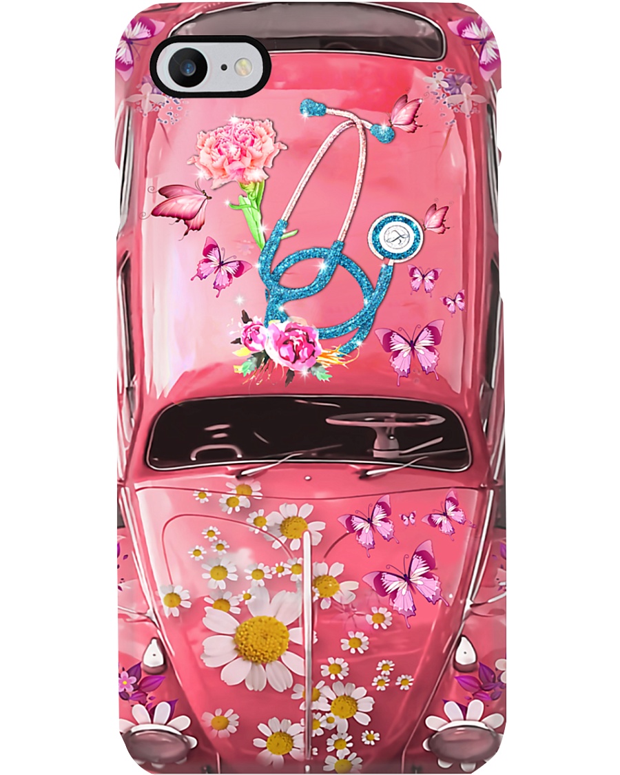 Nurse Vw Bug Phone Case