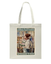 Powerful Queen Of Reading Tote Bag thumbnail