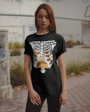 Skeleton Taco Rib Cage Halloween Classic T-Shirt apparel-classic-tshirt-lifestyle-18