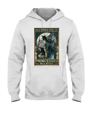 A Witch Not Princess Hooded Sweatshirt tile