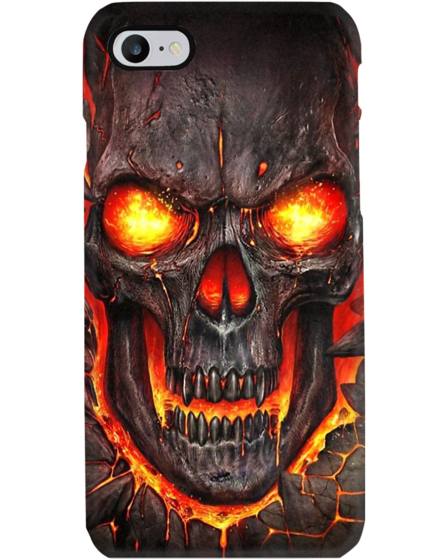 Lava Skull Phone Case