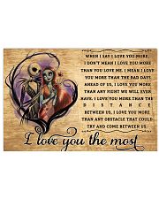 I Love You 17x11 Poster front