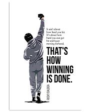 Winning Is Done 16x24 Poster front