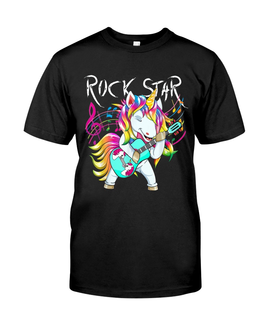 Rockstar Unicorn Classic T-Shirt