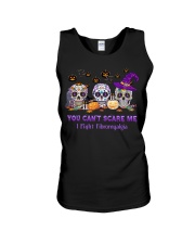 You Can't Scare Me Unisex Tank tile