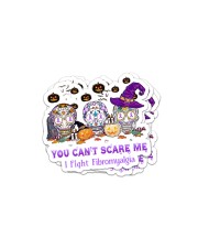 You Can't Scare Me Sticker tile