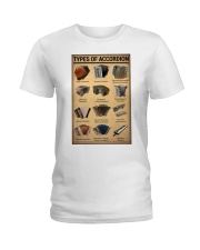 Musical Keyboard Instrument Types Of Accordion Ladies T-Shirt thumbnail