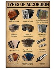 Musical Keyboard Instrument Types Of Accordion 11x17 Poster front