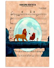 Hakuna Matata 11x17 Poster front