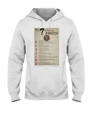 The 7 Virtues Of Bushido Hooded Sweatshirt thumbnail