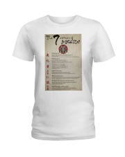 The 7 Virtues Of Bushido Ladies T-Shirt thumbnail