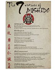 The 7 Virtues Of Bushido 11x17 Poster front