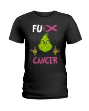 Cancer Sucks Ladies T-Shirt thumbnail