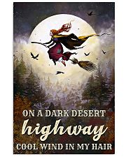 Witch Riding Broom 11x17 Poster front