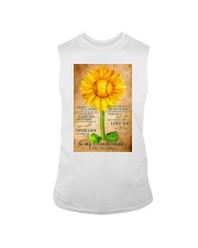 Sunflower To My Granddaughter Sleeveless Tee thumbnail