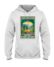 Camping and Golden Retriever Dog Lovers Hooded Sweatshirt thumbnail