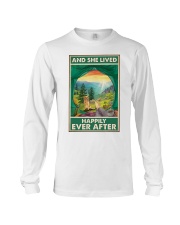 Camping and Golden Retriever Dog Lovers Long Sleeve Tee thumbnail