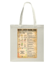 Book Lover Knowledge Tote Bag thumbnail