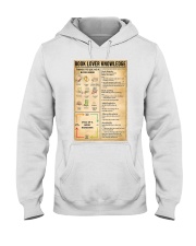 Book Lover Knowledge Hooded Sweatshirt thumbnail