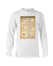 Book Lover Knowledge Long Sleeve Tee thumbnail