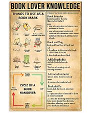 Book Lover Knowledge 11x17 Poster front