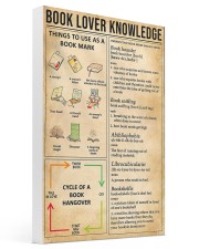 Book Lover Knowledge 16x24 Gallery Wrapped Canvas Prints thumbnail