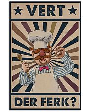 Awesome Chef Vert Der Ferk Vintage 11x17 Poster front