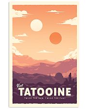Tatooine Retro Travel 11x17 Poster front